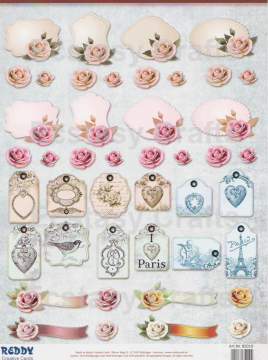 Pre Cut Sheets - Pink and Light Pink