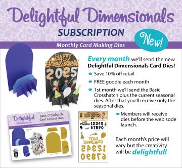 Delightful Dimensionals Subscription - December