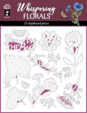 Whispering Florals Chipboard