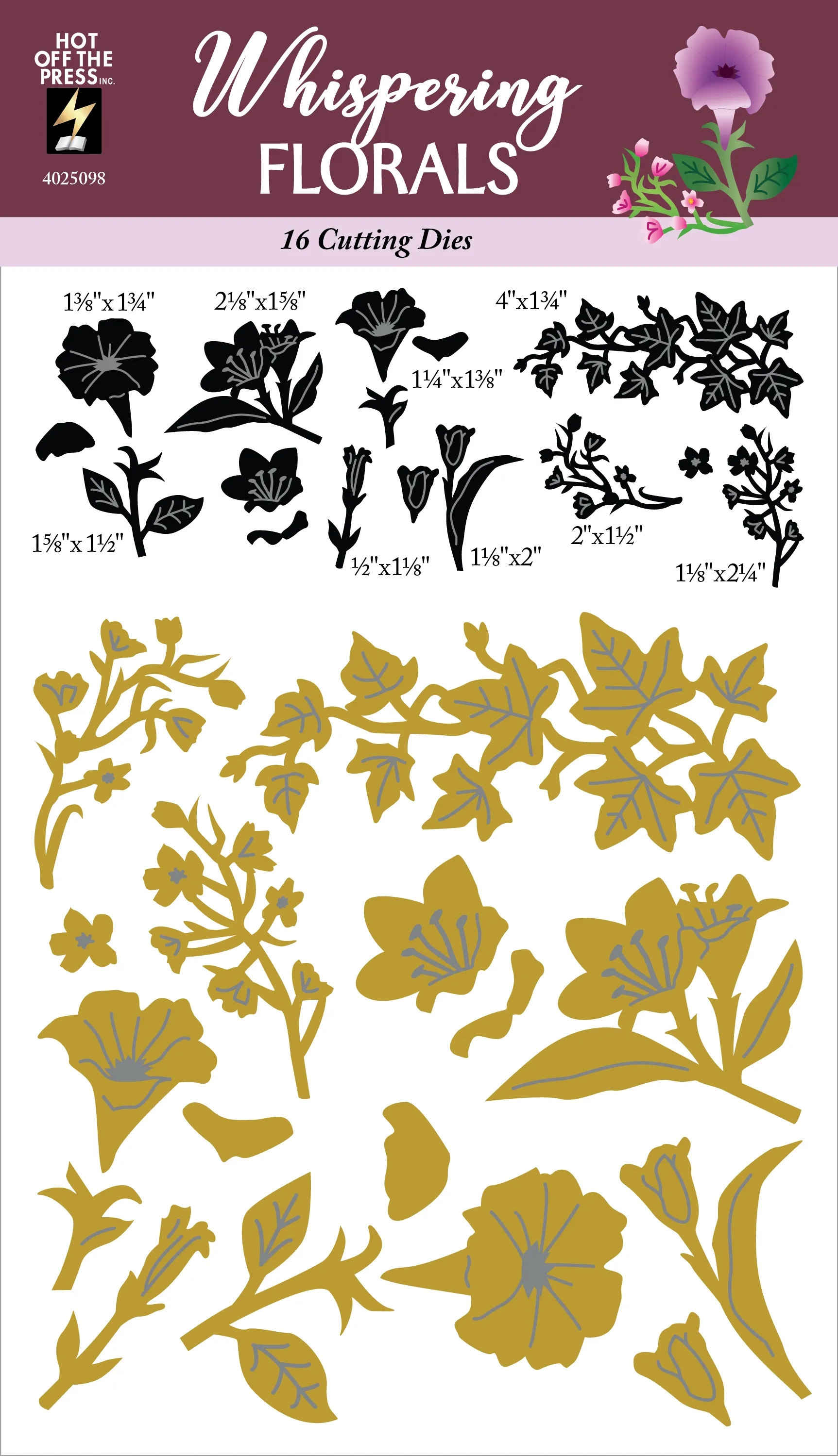 Whispering Florals Dies
