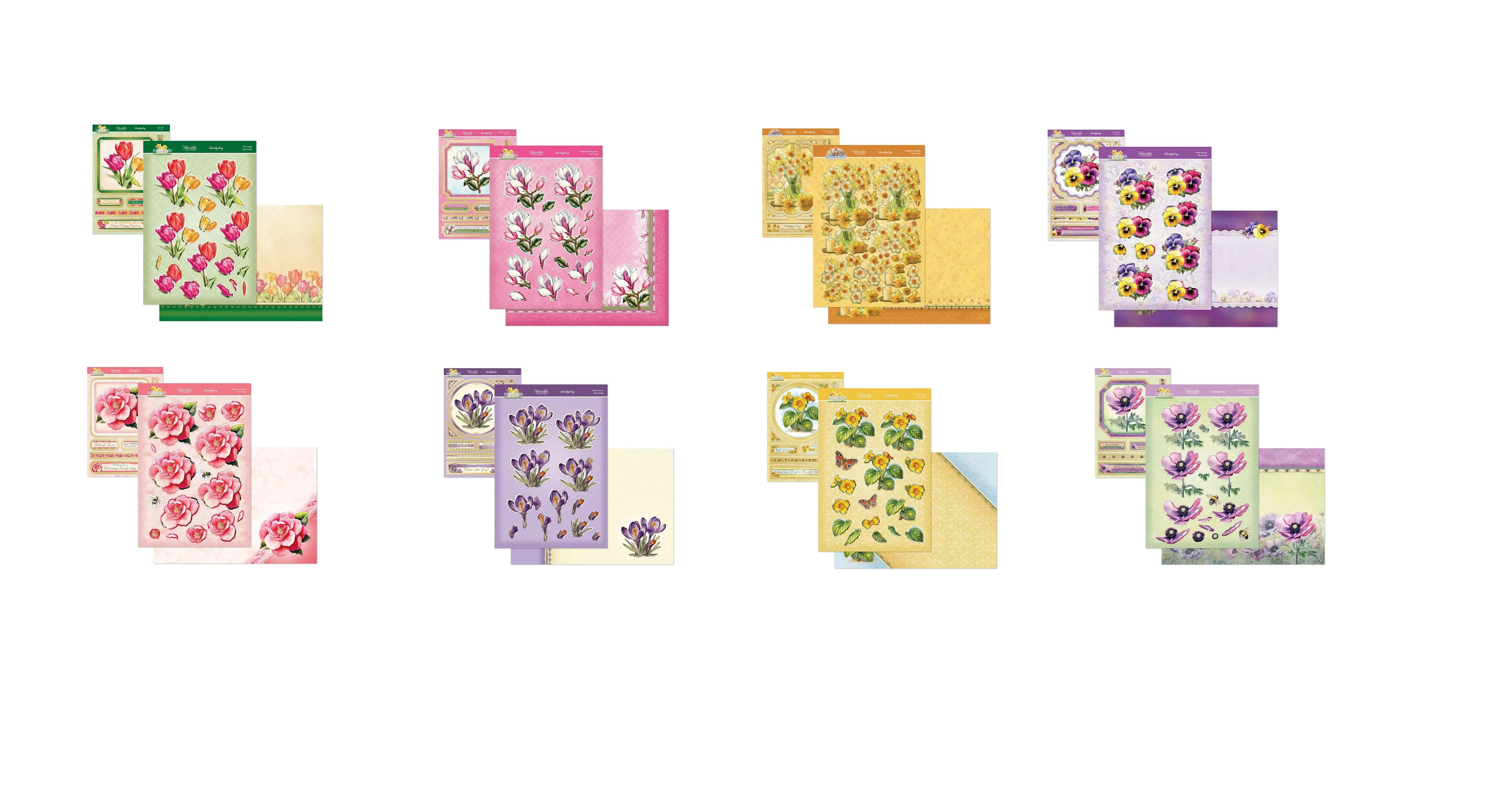 In Full Bloom Floral Delights Designer Deco-Large Collection (custom version for Paper Wishes)