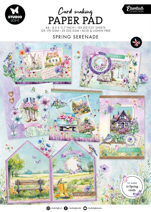 Spring Serenade Card Making Pad