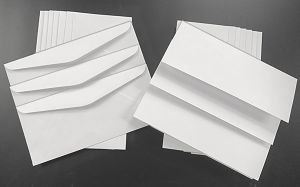 Slim Line Cards & Envelopes, 10 each