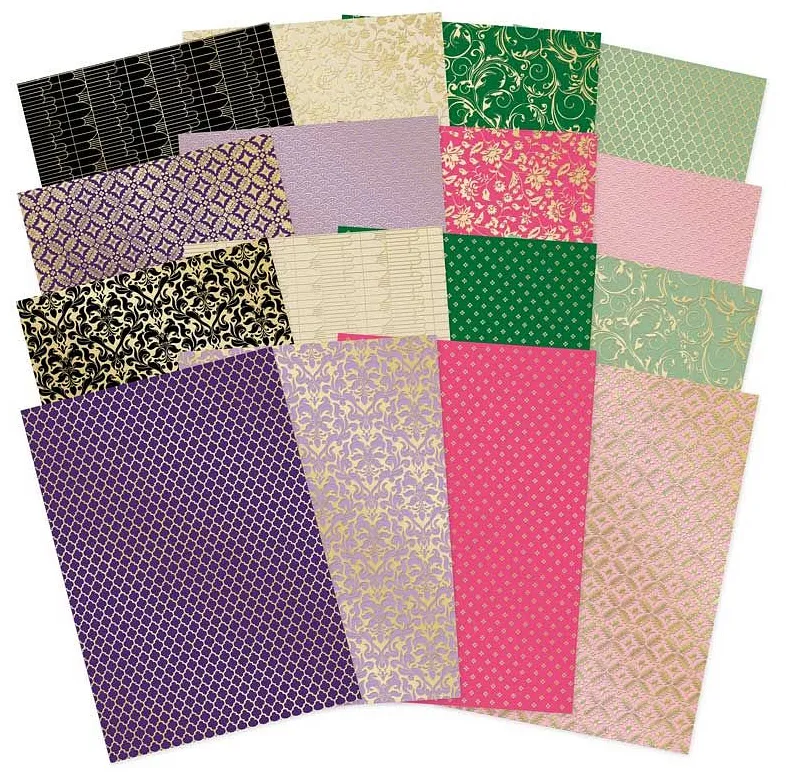 Fairy Decadence Foiled Edge-to-Edge Cardstock