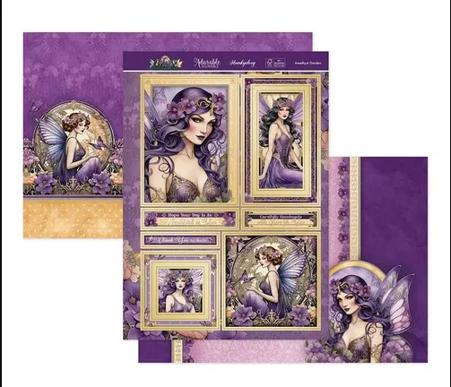 Amethyst Garden Luxury Topper Set