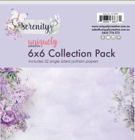 Serenity 6x6 Papers, 32 sheets