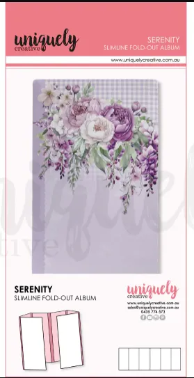 Serenity Slimline Fold-Out Album