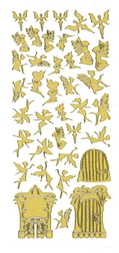 Gold Pearl Fairy Dazzles&trade;  Stickers