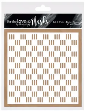 Basket Weave Ink & Twist Mask