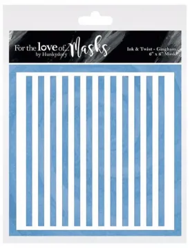 Gingham Ink & Twist Mask