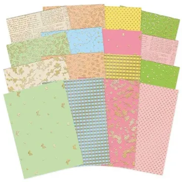 Spring Feelings Matt-tastic Foiled Edge-to-Edge Cardstock