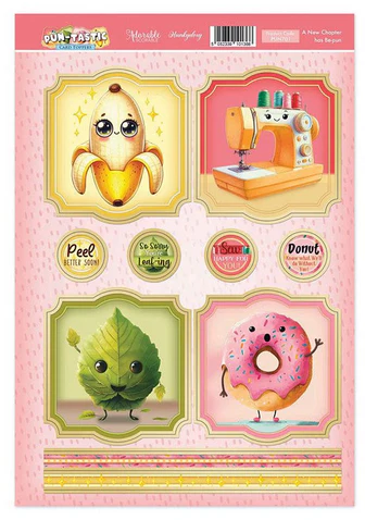 A New Chapter has Be-pun Pun-tastic Topper Sheet