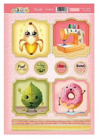 A New Chapter has Be-pun Pun-tastic Topper Sheet