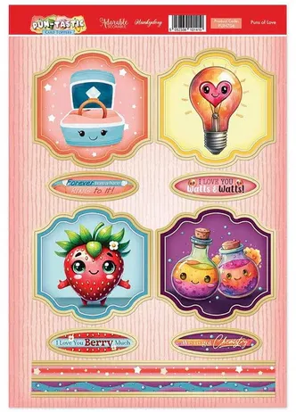 Puns of Love Pun-tastic Topper Sheet