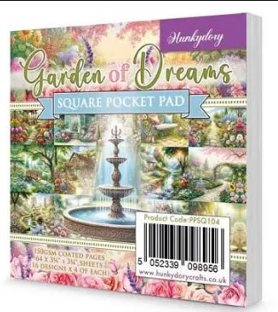 Garden of Dreams Square Pocket Pad