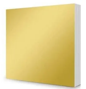 Gold Square Pocket Pad Mirri Mats, 96 sheets