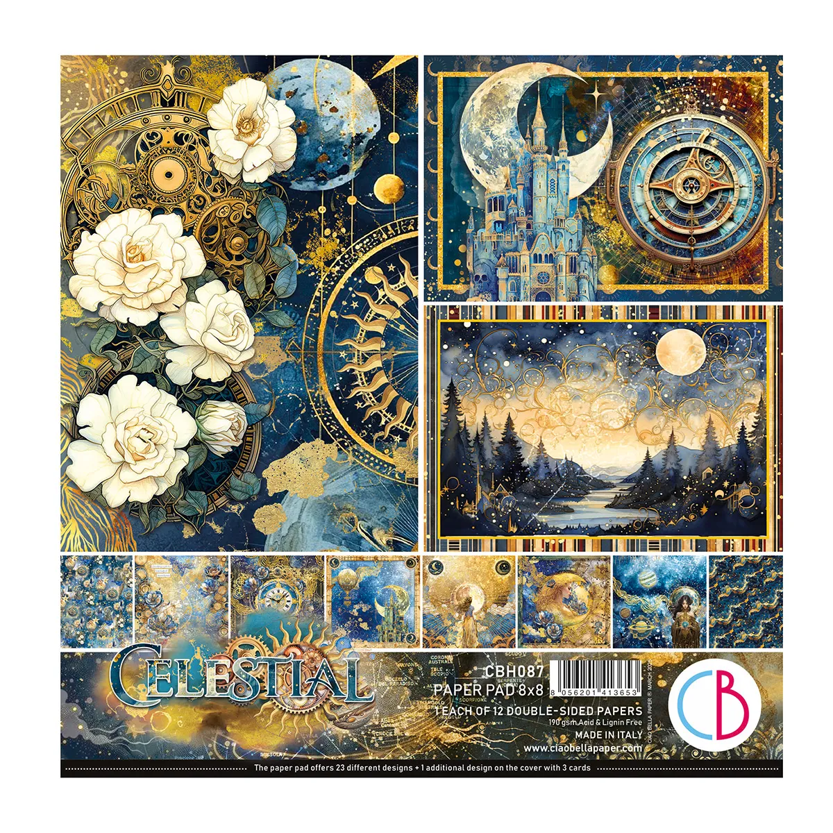 Celestial 8x8 Papers