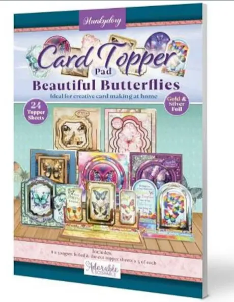Beautiful Butterflies Card Topper Pads
