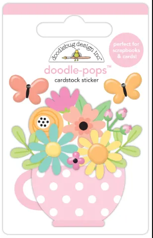 Cup of Cheer 3D Sticker