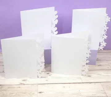 Fancy-Edge Card Blanks Megabuy, 32 cards & 32 envelopes