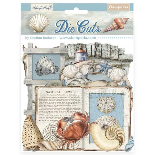 Silent Sea Die-Cuts, 37 pieces