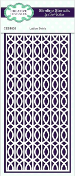 Lattice & Swirls Stencils