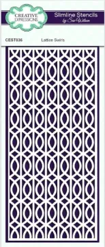 Lattice & Swirls Stencils
