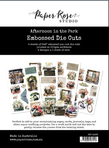 Afternoon in the Park Embossed Die-Cuts