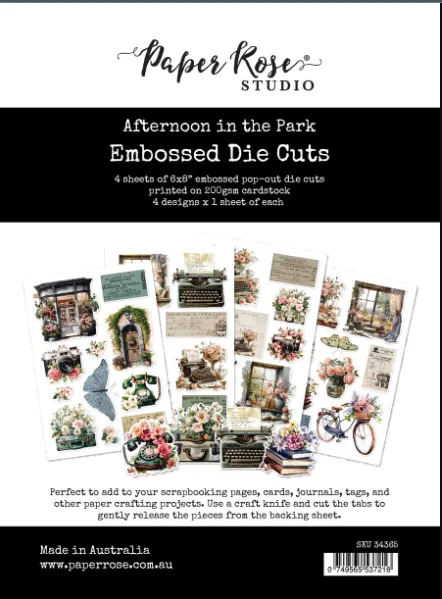 Afternoon in the Park Embossed Die-Cuts
