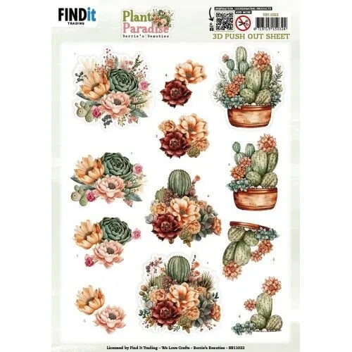 Cactus Harmony Die-cuts