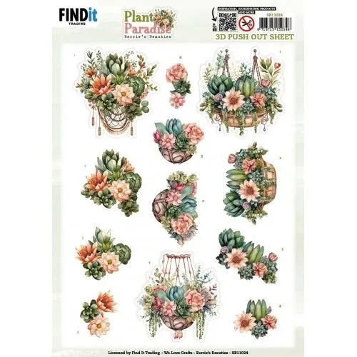 Hanging Baskets Die-cuts