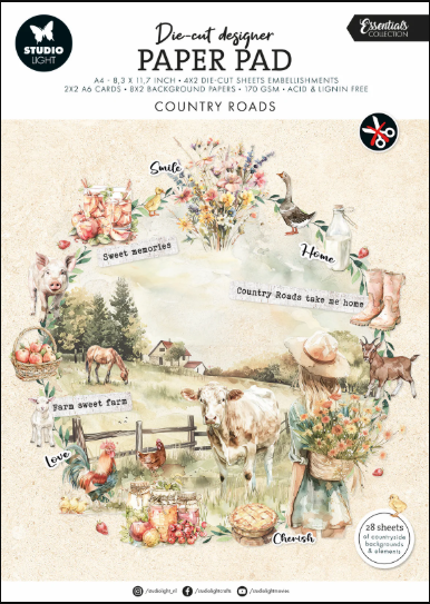 Country Roads Papers & Die-Cuts