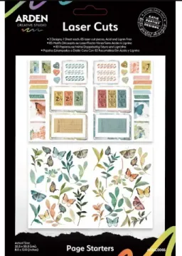 Page Starters Laser Cuts, 83 pieces