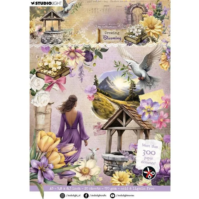 Growing & Blooming Die-Cuts, 300 pieces