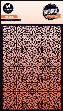 Snow Background Stencil