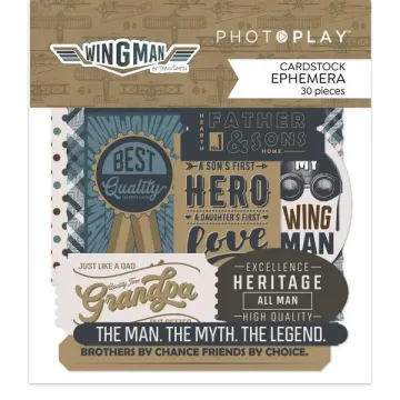 Wingman Die-Cuts, 30 pieces