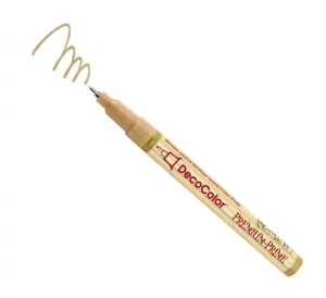 Gold Metallic DecoColor  Extra Fine Tip Pen