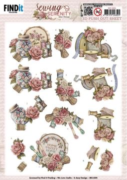 Sewing Serenity 3D Die-Cuts