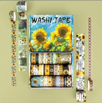 Sunny Blooms Washi , 27 rolls