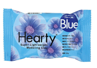 Blue Hearty Soft Clay