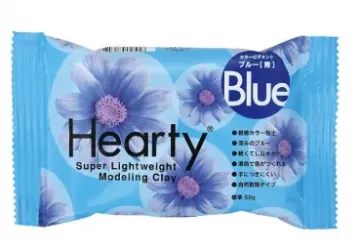 Blue Hearty Soft Clay