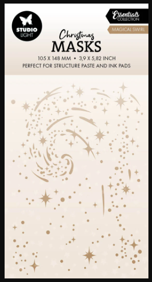 Magical Swirl Mask, 3.9x5.8