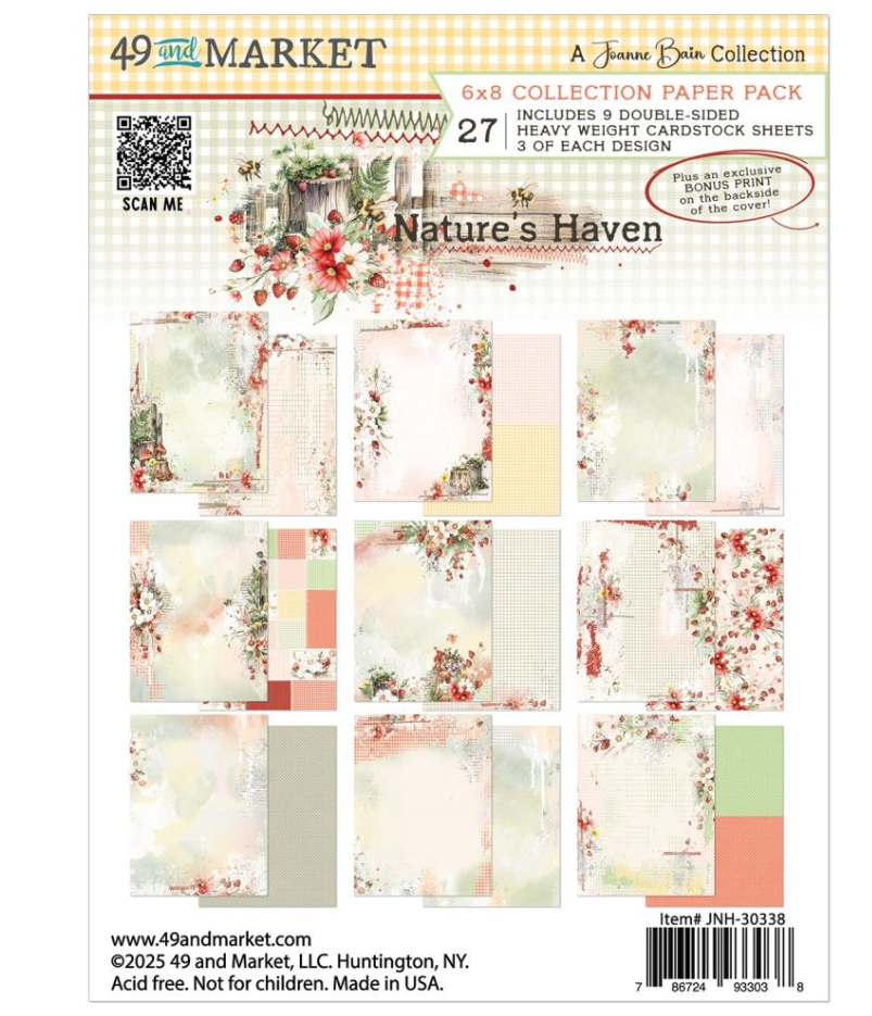 Nature's Haven 6x8 papers