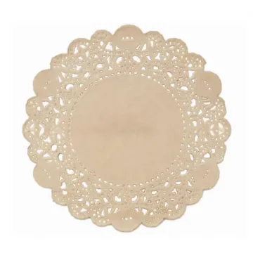 3.5" Kraft Paper Doilies, 20 pack