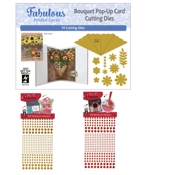 Bouquet Pop-Up Card by Fabulous Folded Money Saver