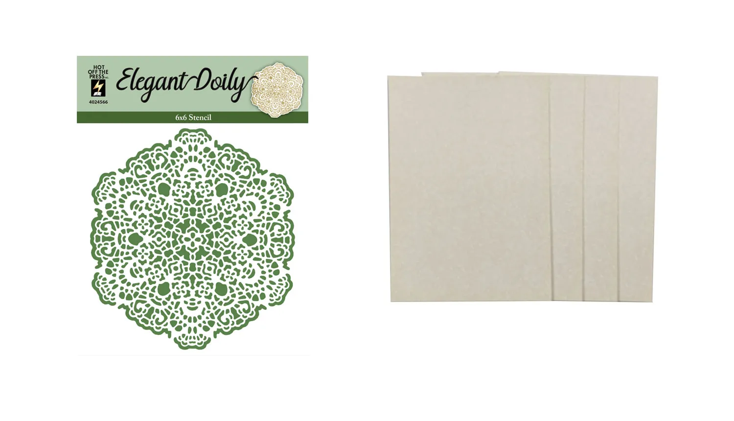 Doily & Gears Stencils by Stencils & Such Money Saver