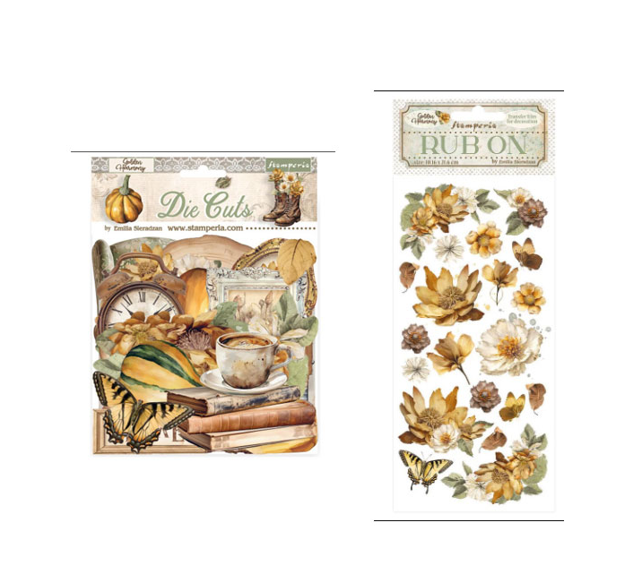 Golden Harmony by Stamperia Money Saver