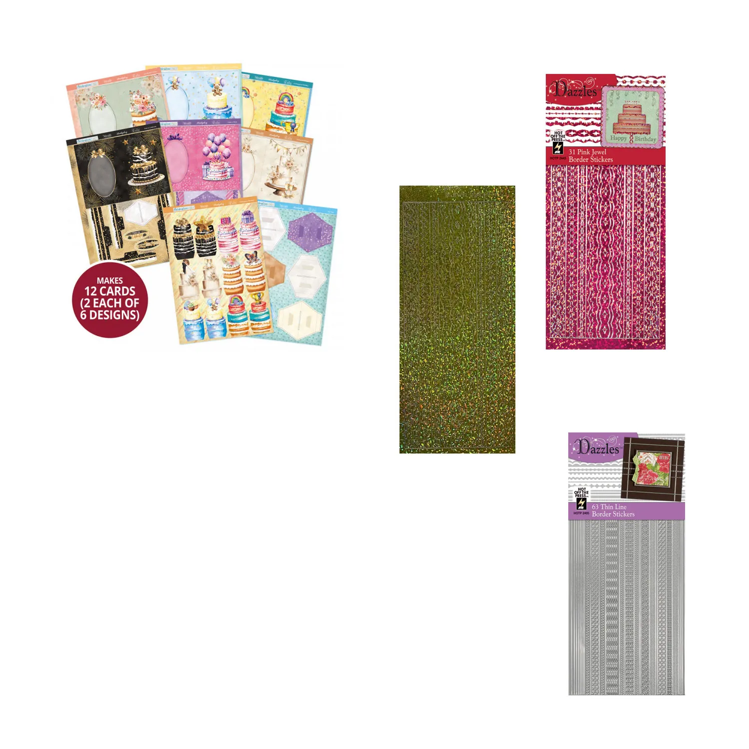 Celebration Cakes by Hunkydory Money Saver