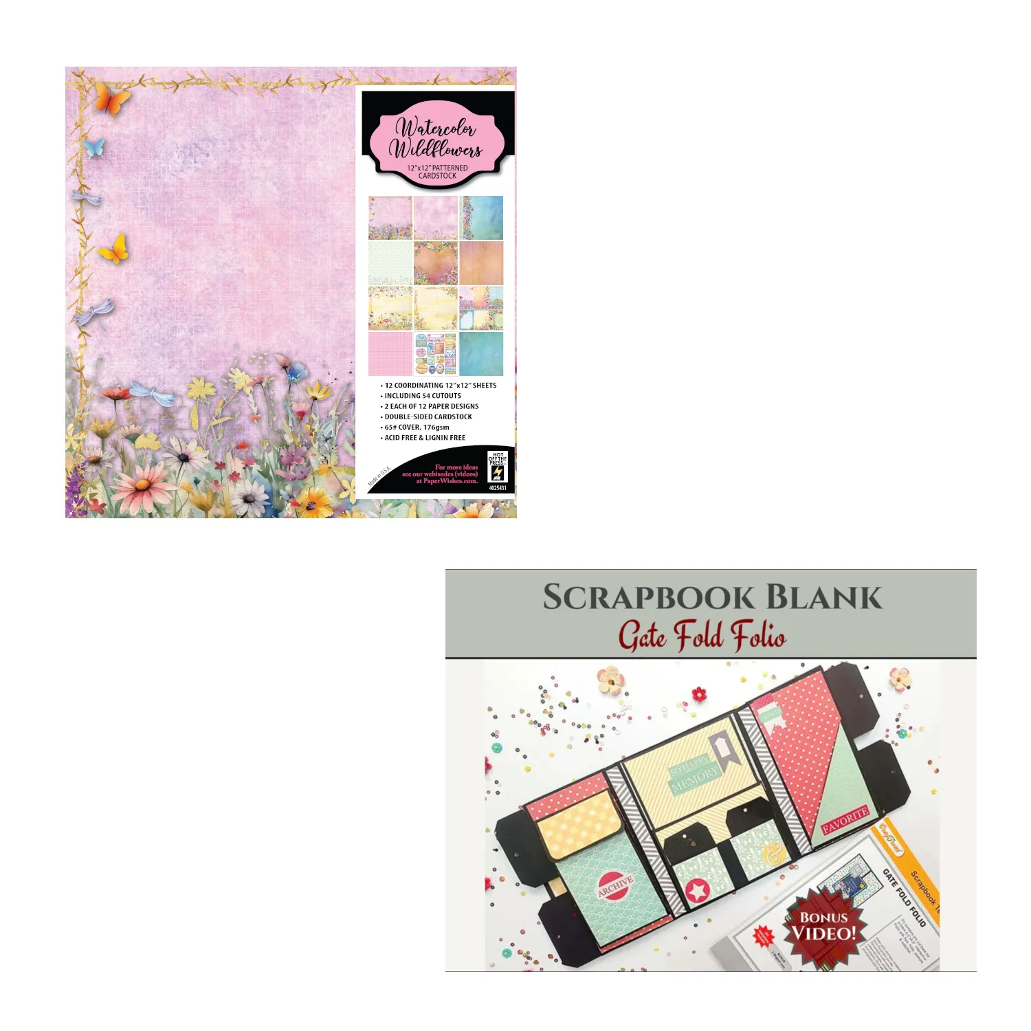 Gate Fold Folio by Craftreat  Money Saver