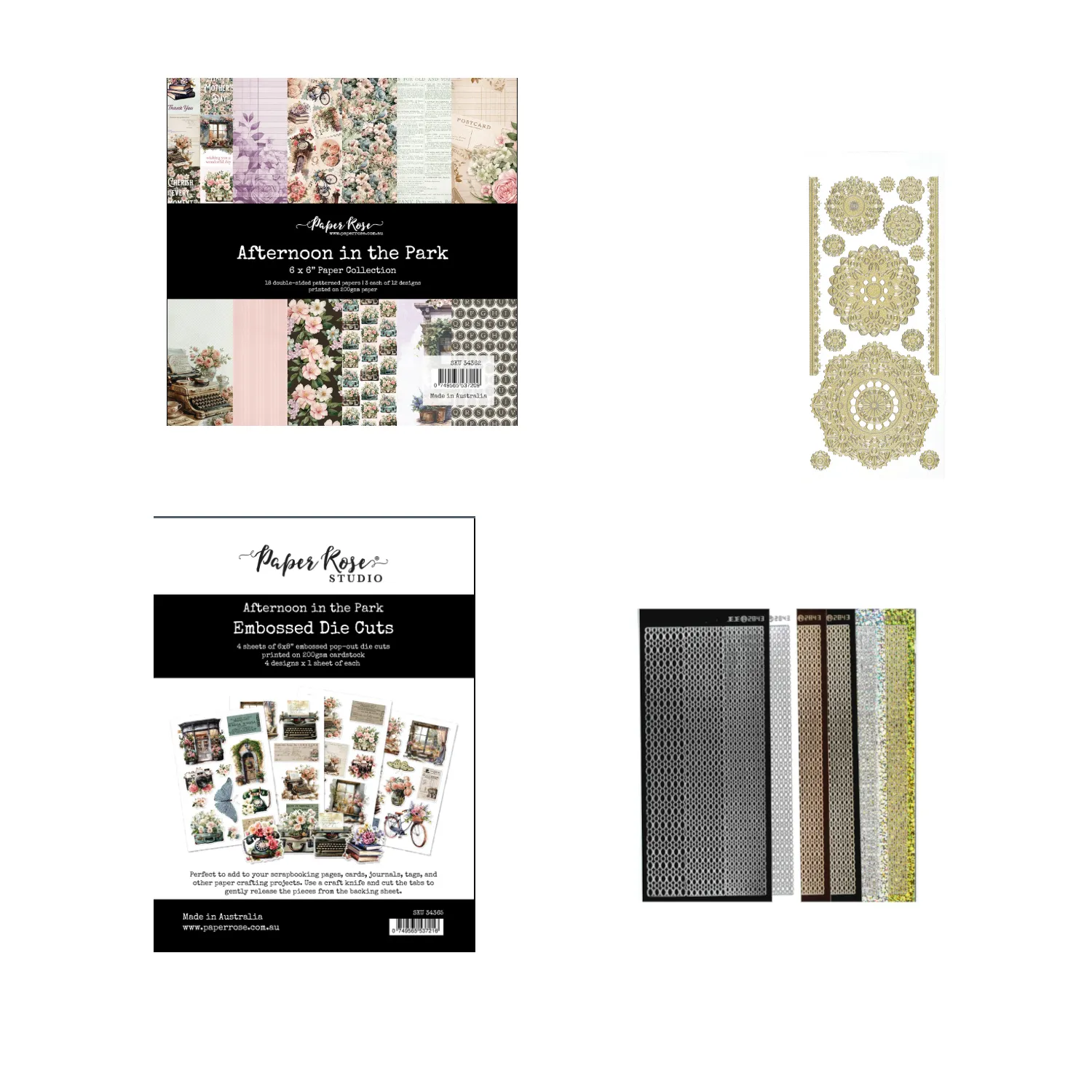 Afternoon in the Park by Paper Rose Money Saver